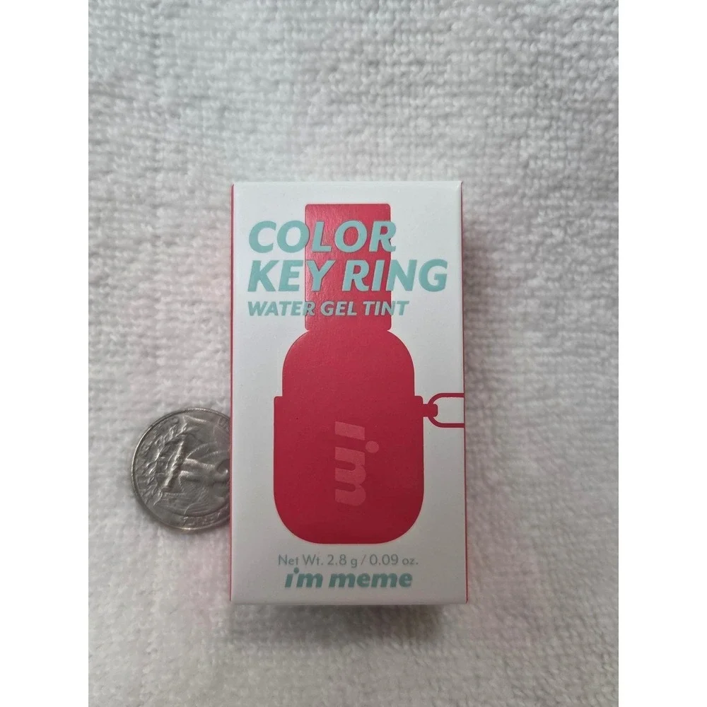 I'm Meme Color Key Ring - Water Gel‎ Tint 07 Pink Attack Brand New